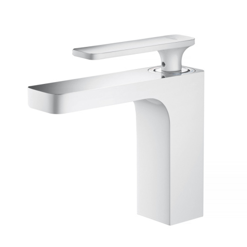 Смеситель Timo Torne 4361/00-16F на раковину хром/белый глянцевый