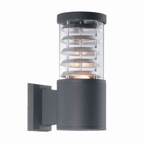 Уличный настенный светильник Ideal lux Tronco Nero (Тронцо Неро) Tronco AP1 Nero