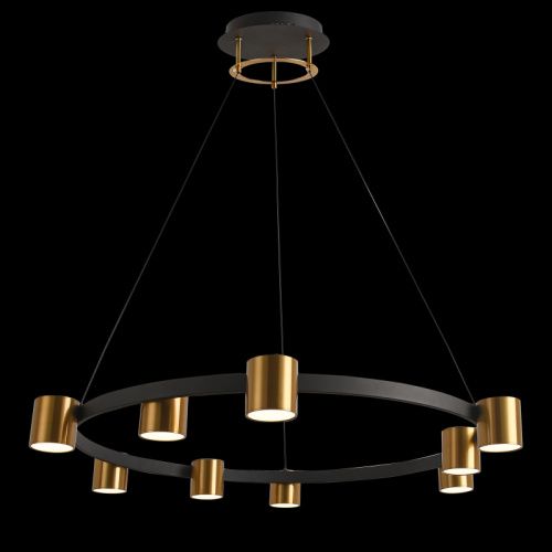 Люстра подвесная Natali Kovaltseva Loft Led (Лофт Лед) LED LAMPS 81129/7C BRASS BLACK