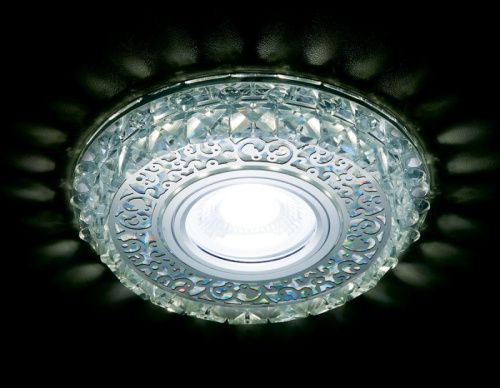 Светильник встраиваемый Ambrella Light Crystal Led (Црыстал Лед) S393 CH