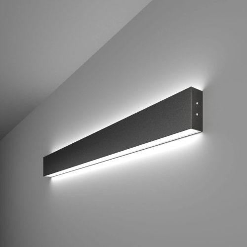 Светильник настенный Elektrostandard Grand чёрная шагрень (Гранд чёрная шагрень) 4690389133374