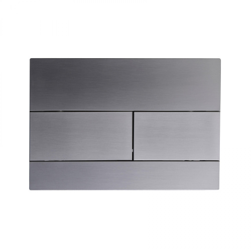 Кнопка смыва механическая Wonzon & Woghand WW-IB235-BGM цвет темный графит