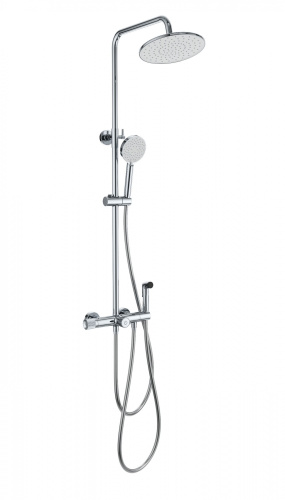 Душевая стойка Wonzon & Woghand WW-B3097-A-CR настенная цвет хром