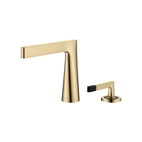 Смеситель Boheme Duo 161-MG на раковину золото матовое