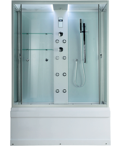 Душевой бокс Timo Lux TL-1506 167х90 прямоугольная с крышей