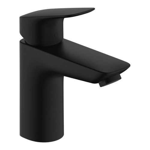 Смеситель Hansgrohe Logis 71107670 на раковину/столешницу черный матовый