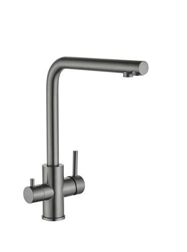 Смеситель для кухни Fmark FS0962Q на мойку графит