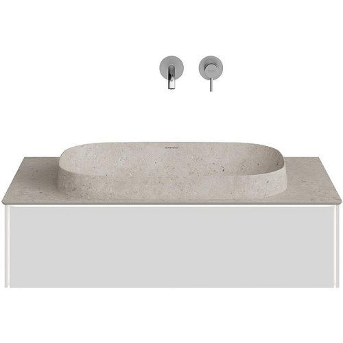 Тумба под раковину Kerama Marazzi MAGIA DI VENEZIA MA.90.1\MGR.M 90х50 подвесная цвет серый