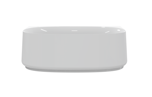 Ванна акриловая Cezares LUX CZR-LUX-WALL-170-80-58 170х80 пристенная овальная с ножками