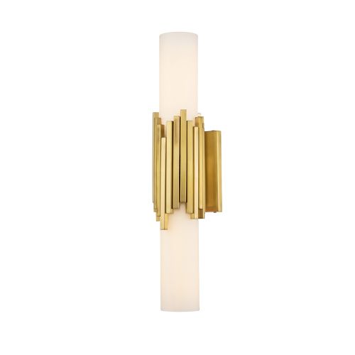 Светильник настенный Elstead Lighting Marvele (Марвеле) MARVELE-2WB-AB-OPAL