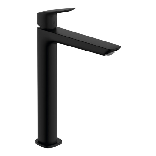 Смеситель Hansgrohe Logis 71258670 на раковину/столешницу черный матовый