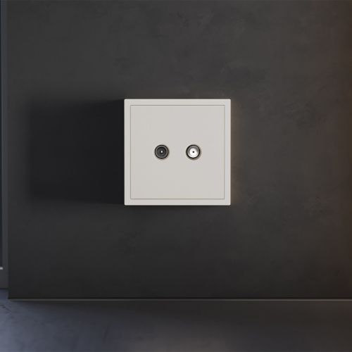 Накладка для розетки телевизионной оконечной TV+SAT VOLTUM S70 VLS001613