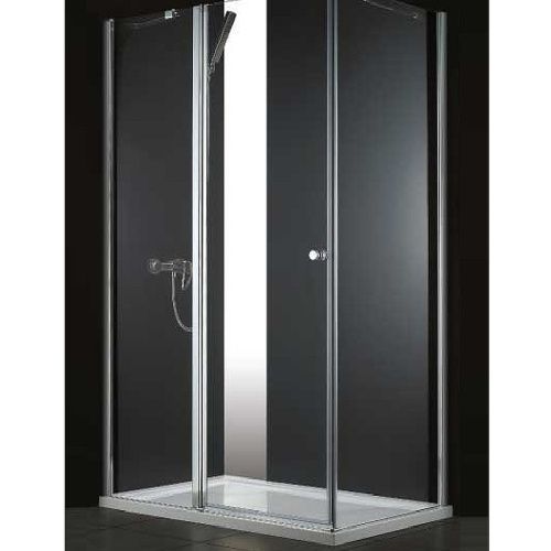 Душевой уголок Cezares ELENA ELENA-W-AH-1-120/100-C-Cr 120х100 стекло прозрачное профиль хром без поддона