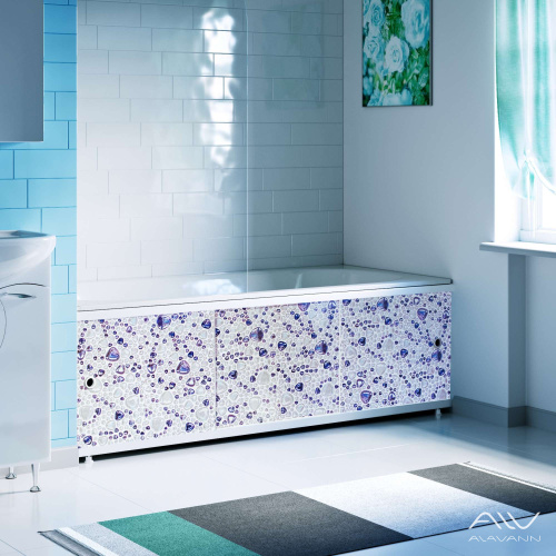 Экран под ванну фронтальный Alavann Оптима Decor ALV0529027