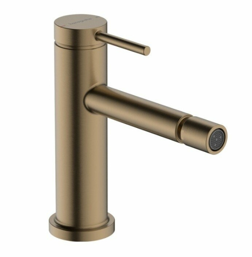 Смеситель Hansgrohe Tecturis S 73201140 на биде бронза брашированная/шлифованная