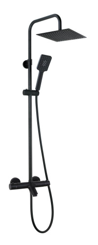 Душевая колонна AQG 20NITC25NIB05 настенная цвет черный матовый Душевая колонна AQG 20NITC25NIB05 настенная цвет черный матовый