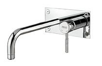 Смеситель для раковины Fiore 44CR7728 настенный хром