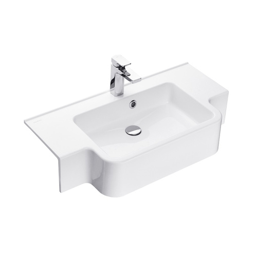 Раковина Aquaton Отель 81 см 1A710231PI010 подвесная цвет белый
