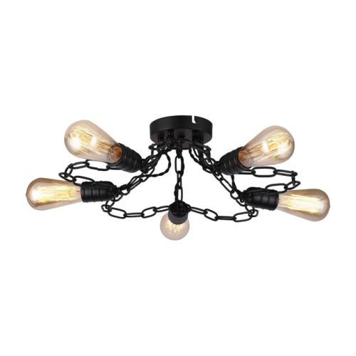 Люстра потолочная Arte Lamp Riverrun (Риверрун) A9344PL-5BK