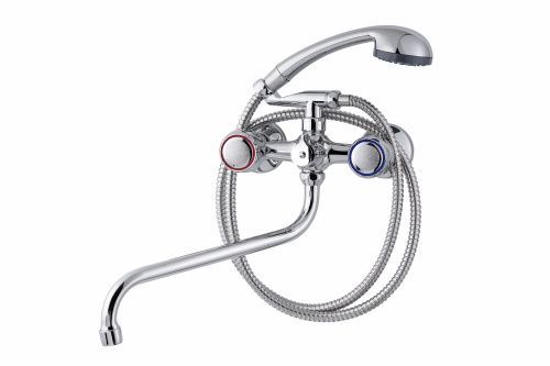 Cмеситель для ванны и душа TSARSBERG TSB-120-34 настенный хром