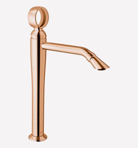 Смеситель Webert Opera OA830402980 на раковину розовое золото