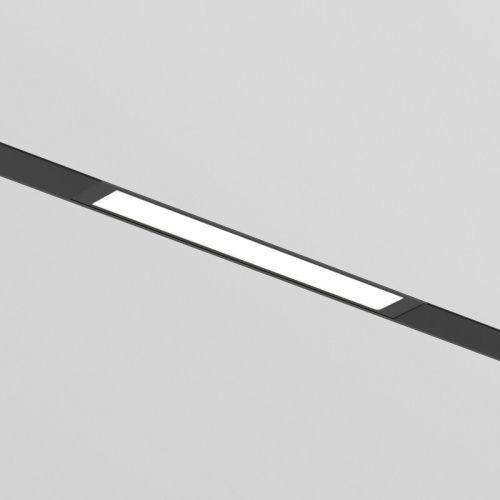 Трековый однофазный светильник Denkirs Simple Linear (Симпле Линеар) DK8203-BK
