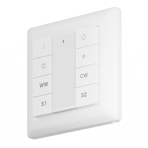 Кнопочная настенная панель 8-ми клавишная Maytoni Lighting control Dali (Дали) 721053