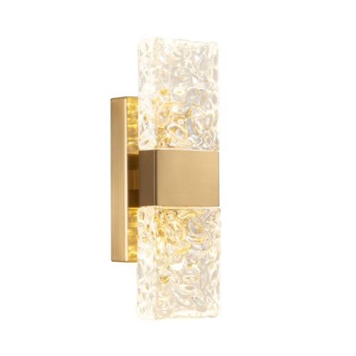 Светильник настенный Delight Collection Wall lamp (Валл ламп) 88068W gold/clear