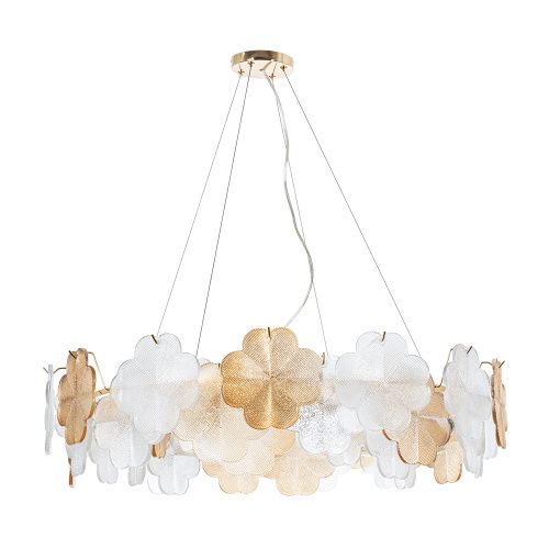 Люстра подвесная Arte Lamp Mallika (Маллика) A4077SP-10GO