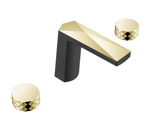 Смеситель Boheme Venturo 150-BG-DIAMOND на столешницу черный