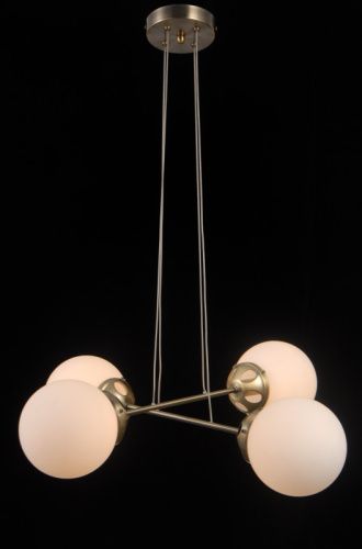Люстра подвесная Natali Kovaltseva Molecule (Молецуле) MOLECULE 81047-4C ANTIQUE BRASS