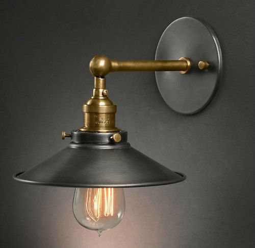 Бра ImperiumLoft Cone 20th c.Factory filament (Цоне 20тх ц.Фацторы филамент) 84835-22