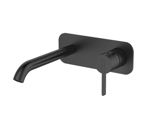 Смеситель AQG Urban 01URB170NG встраиваемый в стену черный матовый