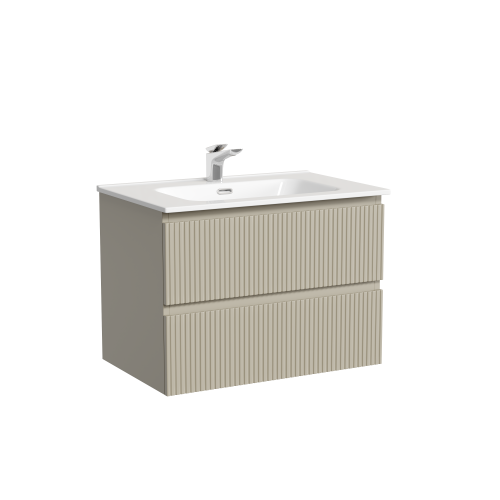 Тумба под раковину Sancos SNOB T SNT70CE 69х45х50 подвесная цвет бежевый