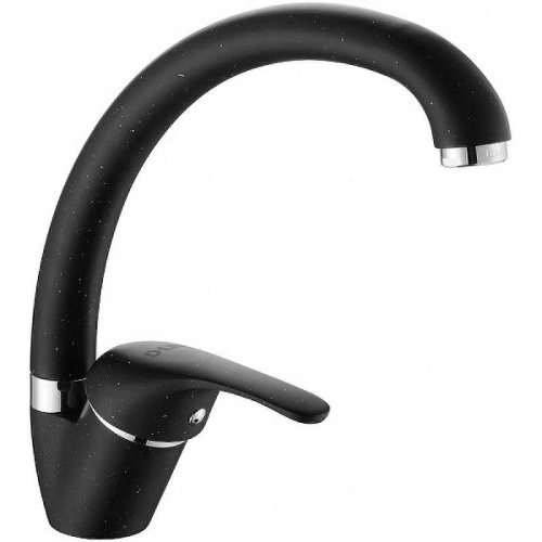 Смеситель для кухни D-Lin D150411-A на мойку черный