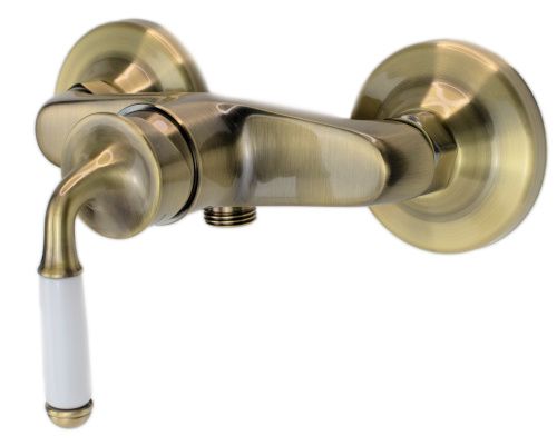 Смеситель для ванны и душа Esko PG 80 настенный бронза