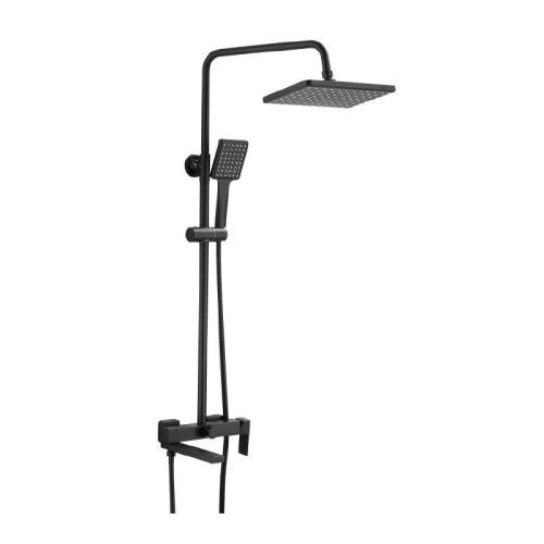 Душевая стойка BELZ B613 B24613-7 настенная цвет черный