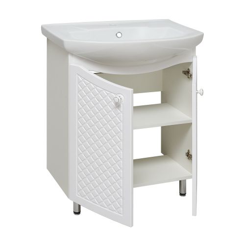 Тумба под раковину Runo Милано УТ000002088 70х30 напольная цвет белый