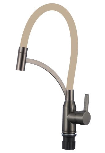 Смеситель для кухни Fmark FS8244Q-12 на мойку графит