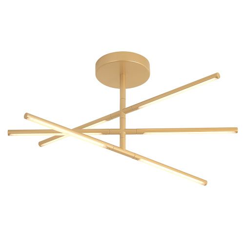 Люстра на штанге Crystal Lux Largo (Ларго) LARGO PL32W D730 GOLD