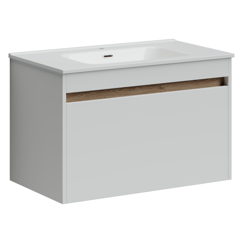 Тумба под раковину Sancos Smart SM80W 79х45х50 настенная