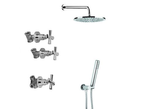 Душевой комплект Emmevi Spirit New 31009OR встраиваемый