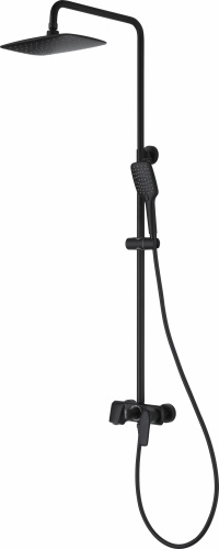 Душевая стойка Rush Nevis NE1735-40Black настенная цвет черный