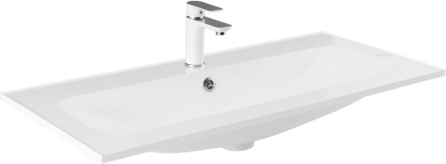 Раковина-столешница Aquanet Арт 00318926 полувстраиваемая цвет белый