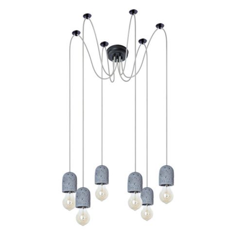 Люстра подвесная Arte Lamp BENDER (БЕНДЕР) A4321SP-6GY
