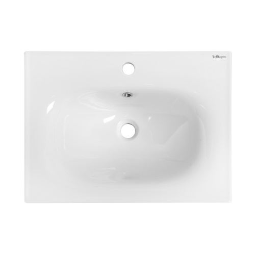Раковина BelBagno  60 см BB1923-600 накладная цвет белый