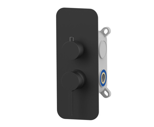 Смеситель AQG Urban Flow 01URF371NG встраиваемый черный матовый