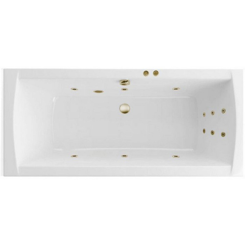 Ванна гидромассажная Excellent AQUARIA WAEX.AQU18S.LINE.BR 180х80  прямоугольная