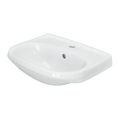 Раковина Sanita Комфорт 47 см WB.PD/Comfort/50-C/WHT.G/S1 накладная цвет белый