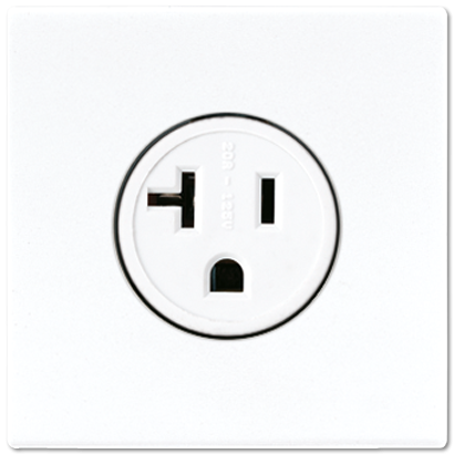 Розетка NEMA 5-20R Jung Serie LS (Серие ЛС) LS521-20WW